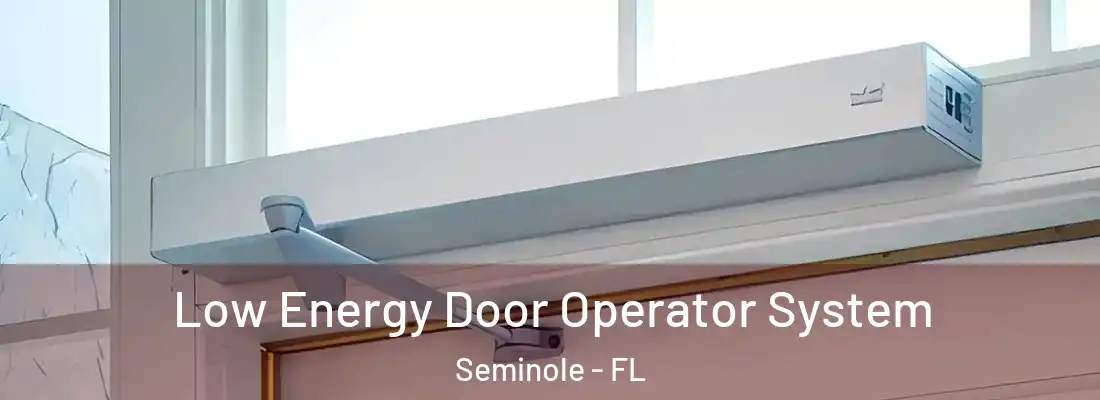 Low Energy Door Operator System Seminole - FL